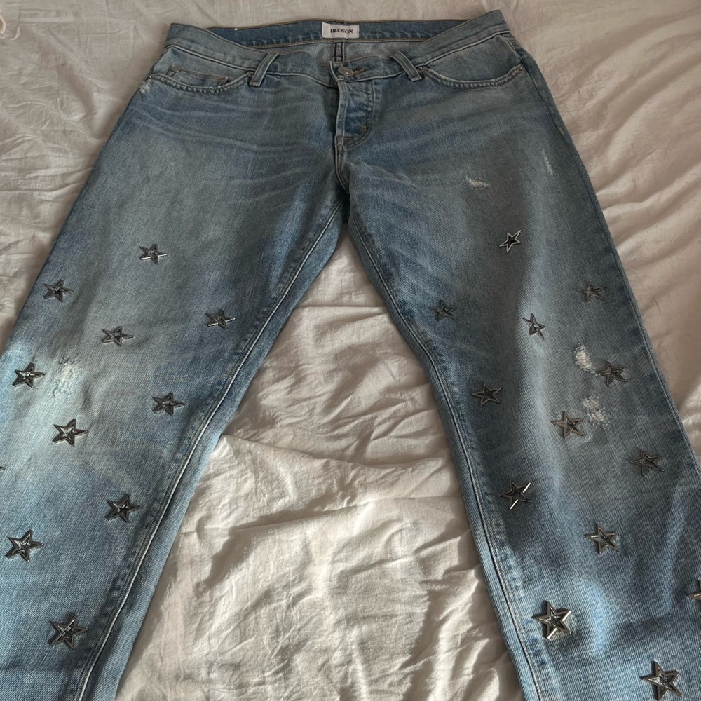 NWOTs Hudson Crop Riley Straight Leg Jean